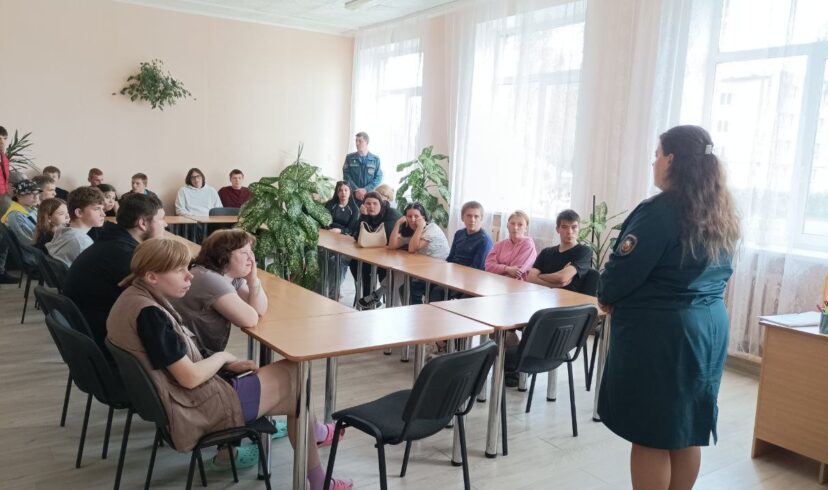 Урок безопасности в нашем колледже