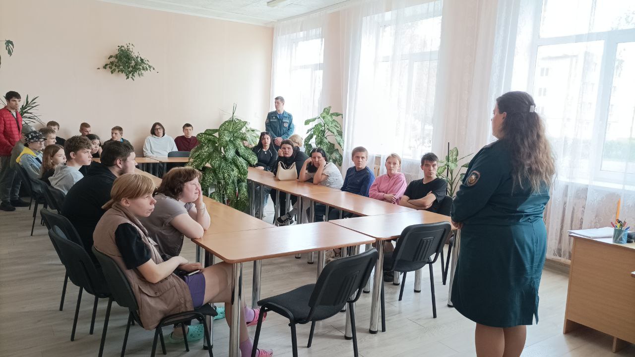 Урок безопасности в нашем колледже