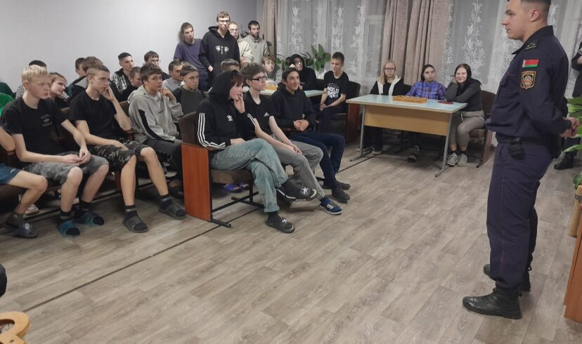 Встреча со старшим участковым инспектором ИДН