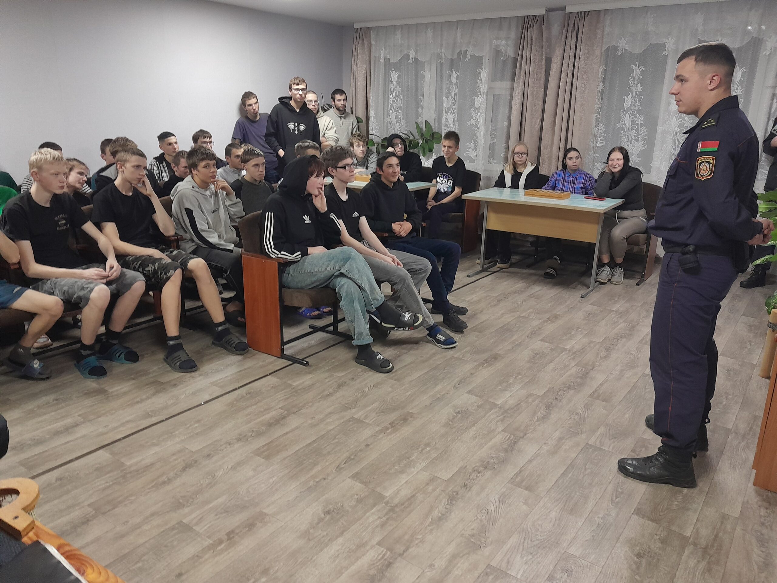 Встреча со старшим участковым инспектором ИДН